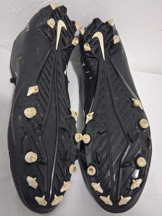 Nike Black & White Vapor Men\'s Soccer Cleats main image 7